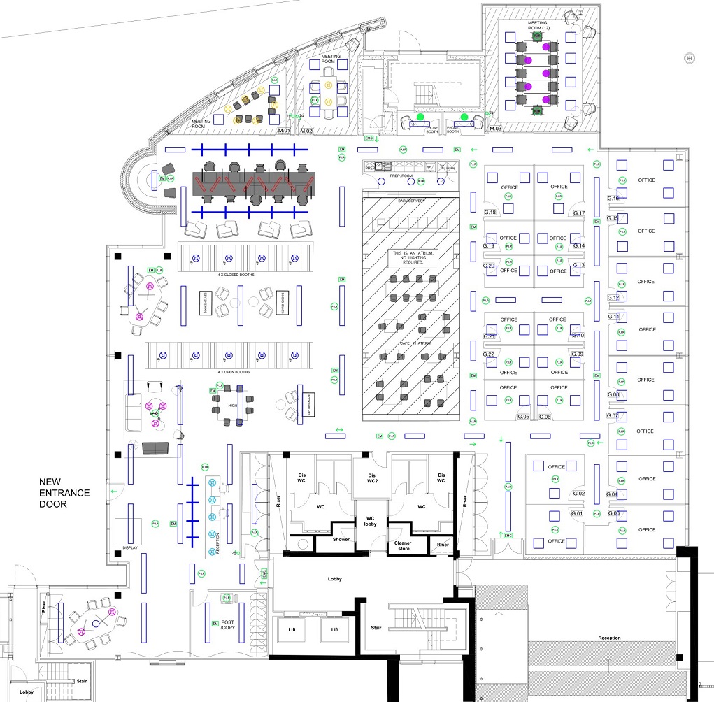 Electrical Services Drawing_ E01